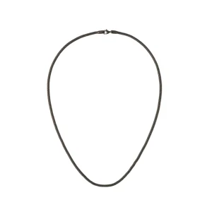 Daniel Wellington Tide Mesh Graphite 2.8 Necklace DW00401101