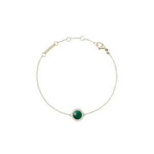 Daniel Wellington Audrey Malachite Gold Bracelet DW00401425