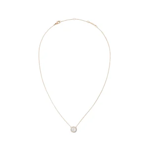 Daniel Wellington Audrey Mother of Pearl Rose Gold Necklace DW00401447