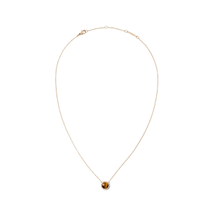 Daniel Wellington Audrey Tiger Eye Rose Gold Necklace DW00401451