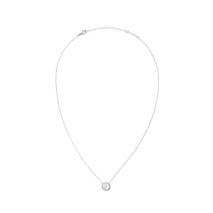 Daniel Wellington Audrey Mother of Pearl Silver Necklace DW00401453