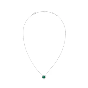 Daniel Wellington Audrey Malachite Silver Necklace DW00401455