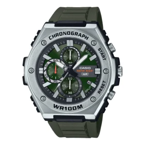Casio Analog Green Dial Green Resin Band Watch MWA300H-3A