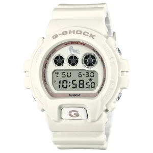 G-Shock Digital White Dial White Resin Band Watch DW6900SHB-7D