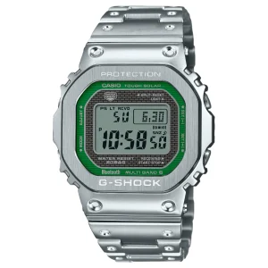 G-Shock Full Metal Grey Dial Silver Stainless Steel Watch GMWB5000D-3D