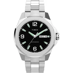 Timex Essex Ave Black Dial Watch TW2W92700