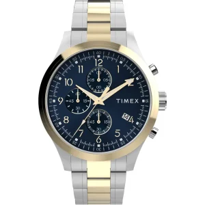Timex Chrono Two-Tone Watch TW2Y01500
