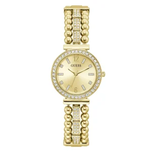 Guess Gold Beaded Glitz Gala Watch GW0401L2