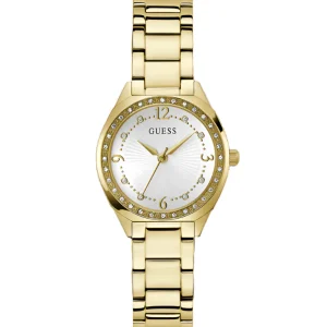 Guess Charlotte Crystal Gold-Tone Analog Watch GW0767L2