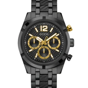Guess Black Dial Black Tone Multi-function Watch GW0714G4