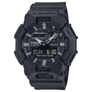 G-Shock Analog Digital Black Dial Black Resin Band Watch GA010-1A1