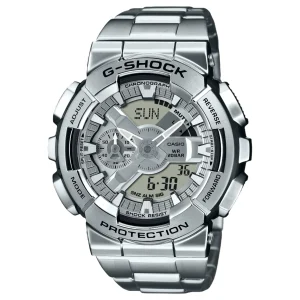 G-Shock 110 Series Silver Stainless Steel Watch GM110D-8A