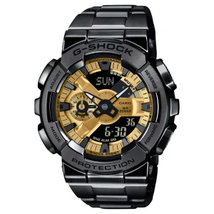 G-Shock 110 Series Black Stainless Steel Watch GM110BD-1A9
