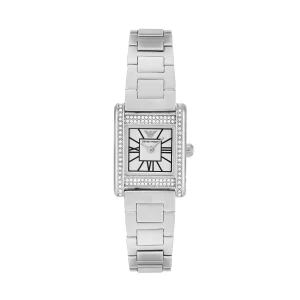 Emporio Armani Two-Hand Mother of Pearl Dial Stainless Steel Watch AR11662