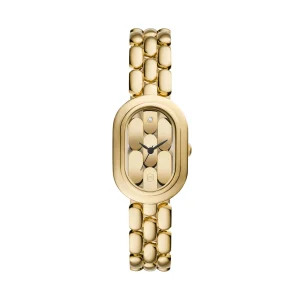 Fossil Sloan Three-Hand Gold Stainless Steel Watch ES5380