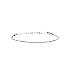 Daniel Wellington Twisted Chain Silver Bracelet DW00400558