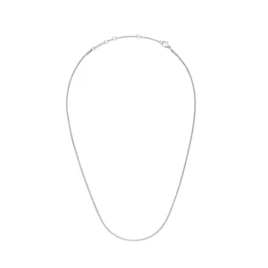 Daniel Wellington Twisted Chain Necklace 40-44cm Silver DW00400561