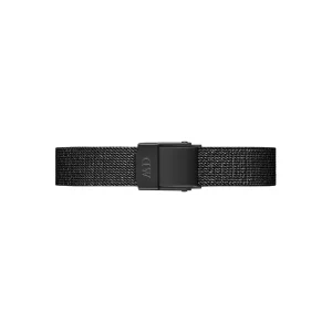 Daniel Wellington Quadro / Petite Pressed Ashfield Black 10mm Watch Band DW00200277