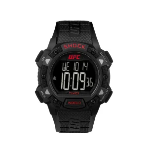 Timex UFC Core Shock Digital 45mm Resin Band Watch TW4B27400