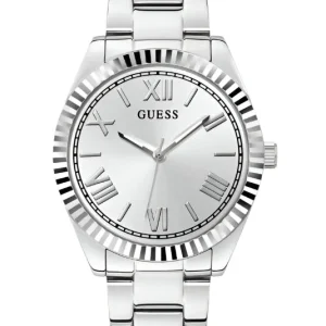 Guess Mini Luna Silver Dial Stainless Steel Watch GW0687L1