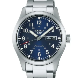 Seiko Military Blue Dial Automatic Watch SRPG29K