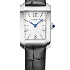 Baume & Mercier Hampton White Dial Quartz 35 x 22mm Watch M0A10795