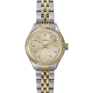 Timex Legacy Mini Gold Dial Two Toned Stainless Steel Quartz Watch TW2W90900