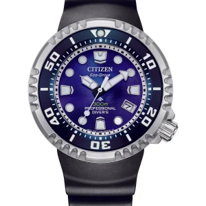 Citizen Promaster Limited Edition Blue Dial Black Band 300M Men's Watch BN1025-08L