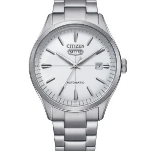 Citizen Automatic Stainless Steel White Dial Men's Watch NH8391-51A