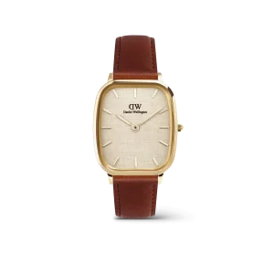 Daniel Wellington Marlon St Mawes Linen Gold Watch DW00100839
