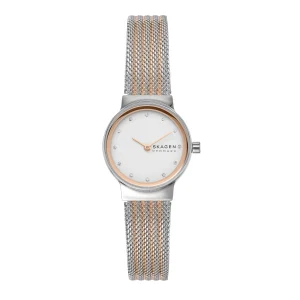 Skagen Freja Lille Two-Tone Steel Mesh Strap Watch SKW2699