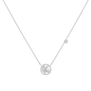 Ania Haie Silver Starry Mother of Pearl Necklace