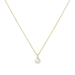 Ania Haie Gold Pearl Drop Pendant Necklace