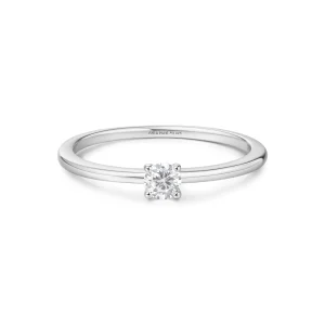 Ania Haie Silver Classic Slim Stacking Ring