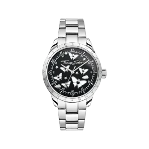 THOMAS SABO Luminescent Butterfly Watch Black Dial