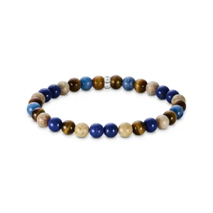 THOMAS SABO Earth and blue beads bracelet