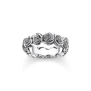 THOMAS SABO Midnight Rose ring