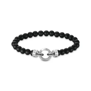 THOMAS SABO Bead Bracelet Obsidian