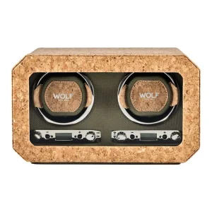 Wolf Cortica Double Watch Winder Khaki 668461