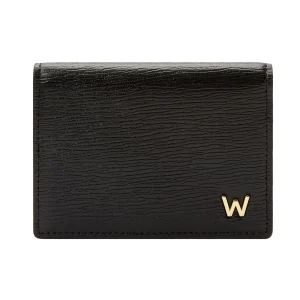 Wolf Logo Gusset Card Case Black 774402