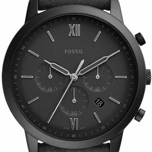 Fossil Neutra Analog Black Dial Mens Watch FS5503