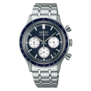 Seiko Chronograph Men's Blue Dial Watch SSB477P