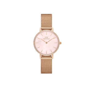 Daniel Wellington Petite Lumine 28mm Bezel Melrose Pink Watch DW00100663