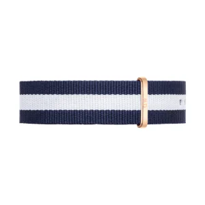 Daniel Wellington Glasgow Strap Rose Gold 20mm Watch Band DW00200004