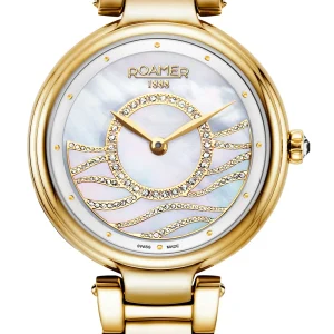 Roamer Lady Mermaid Gold Stainless Steel Watch 600857 48 15 50