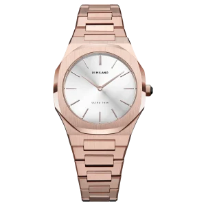 D1 Milano Ultra Slim 34mm Rose Cloud Watch UTBL09