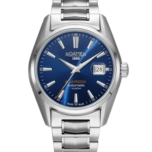 Roamer Searock 42mm Automatic Blue Dial Stainless Steel Strap Watch