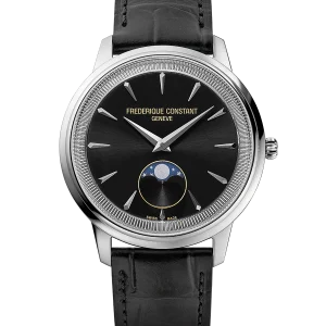 Frederique Constant Classics Moneta Moonphase Black FC-206B3S6