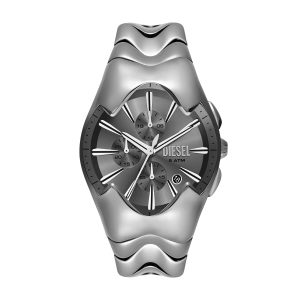 Diesel Mercurial Chronograph Stainless Steel Grey Dial Watch DZ4683