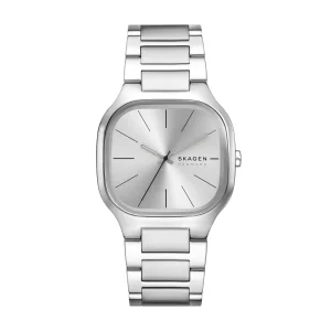 Skagen Mellem Silver Dial Silver Stainless Steel Watch SKW6934